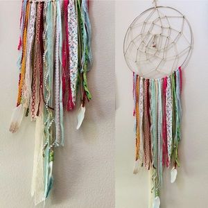 Large handmade dreamcatcher
